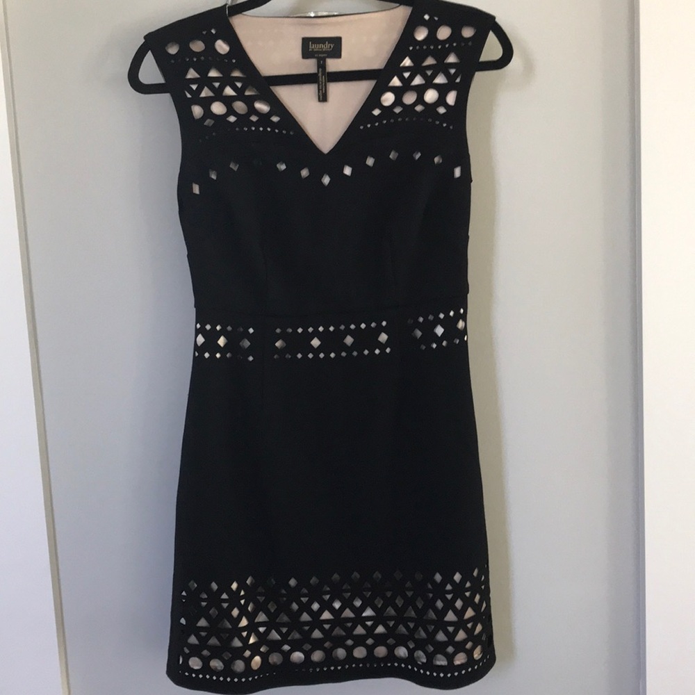 Laundry By Shelli Segal Black Dress